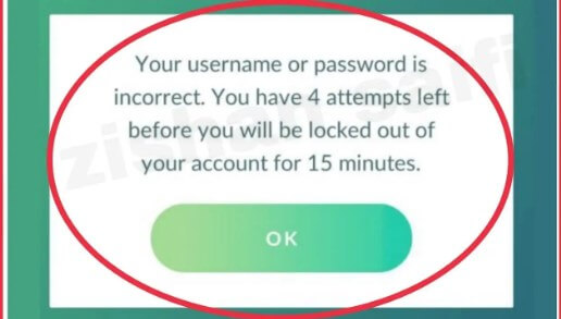 Password is Incorrect