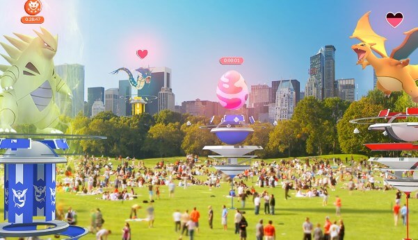 Pokemon Go Coordinates for Raids