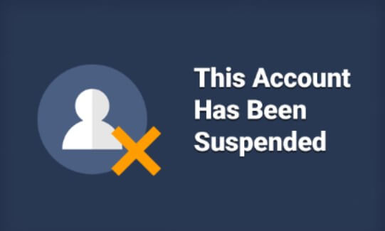 cracked version causes account suspension