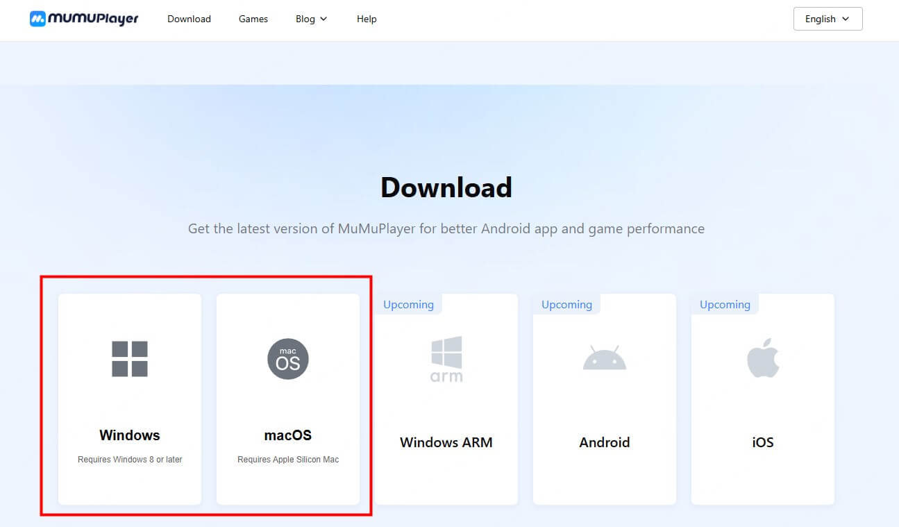 download mumu player on your mac