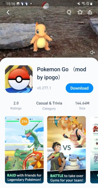 download tutuapp pokemon go android