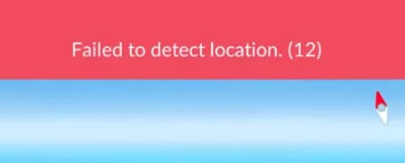 failed to detect location 12