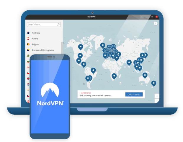 fake telegram location with nordvpn