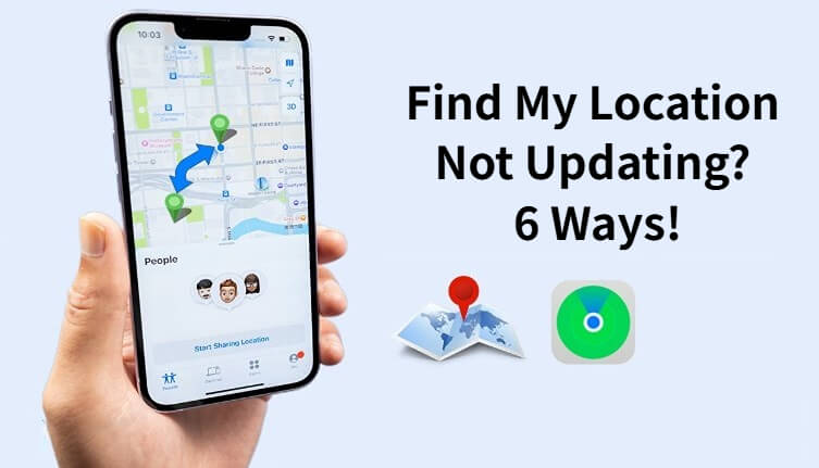 find my location not updating