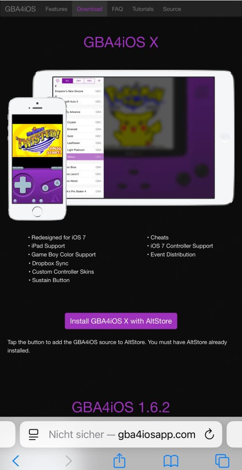 iphone pokemon emulator gba4ios