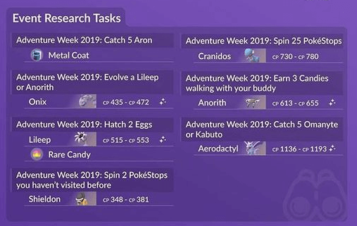 get metal coat pokemon go in research tasks