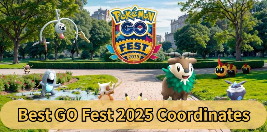 best pokemon go fest coordinates