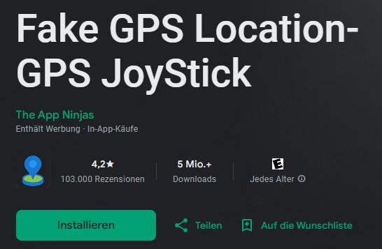 fake gps location