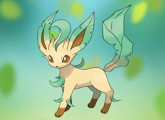 Eevee Evoluties Leafeon Eevee Evoluties Leafeon
