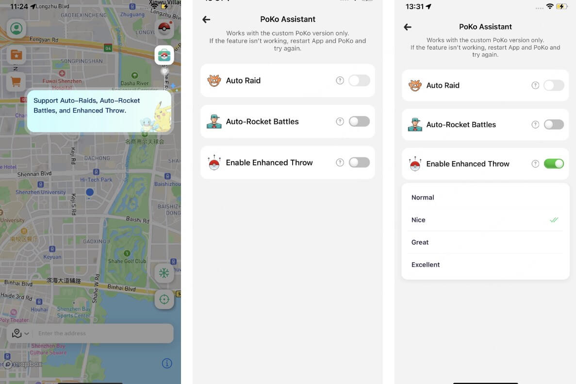 locachange poko feature