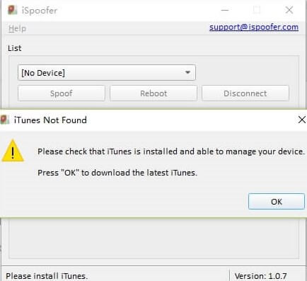 download itunes by ispoofer