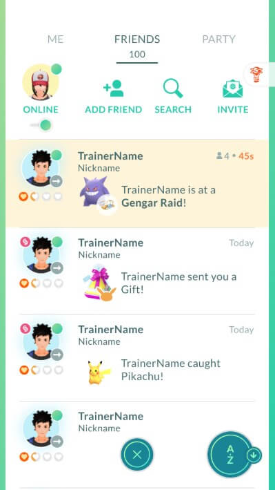 join raids to earn xp with locachange