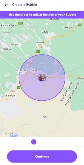 use life360 bubble to hide real location