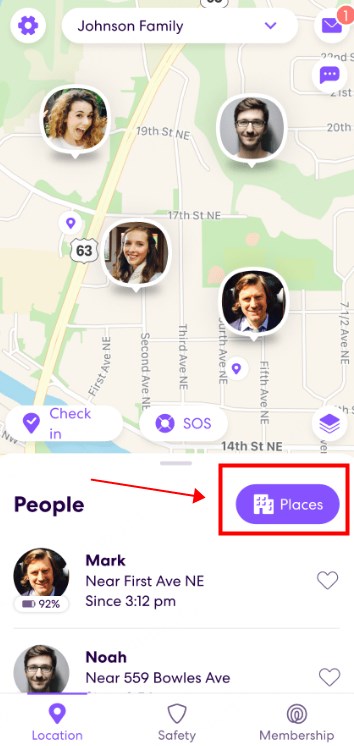 change location name on life360