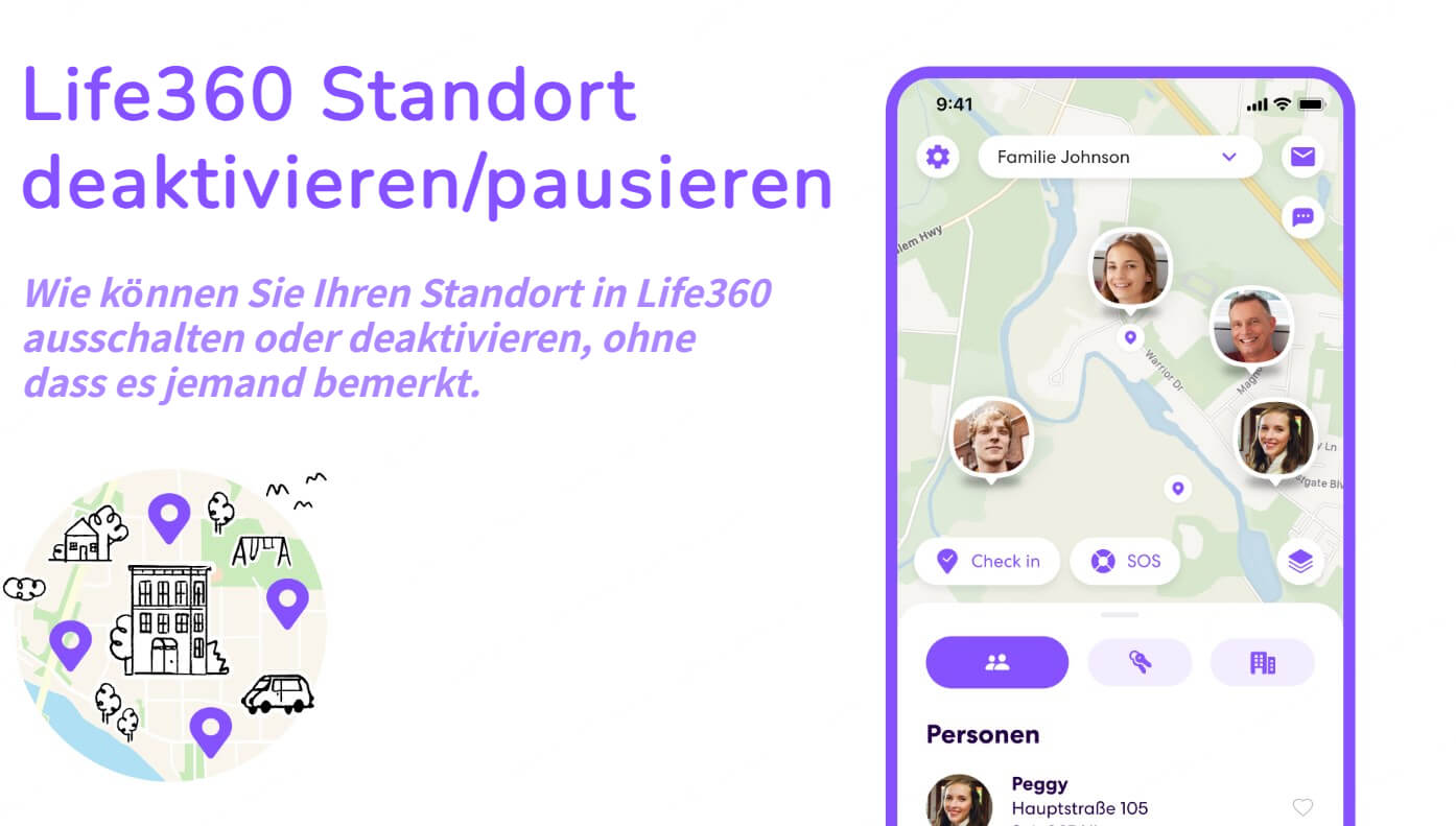 life360 standort ausschalten