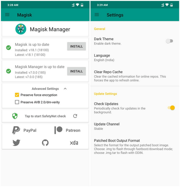 root android with magisk