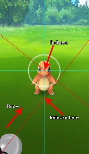 werfen kurvenball in pokemon go