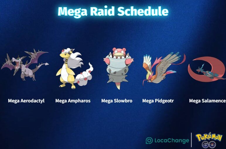 pokemon go mega raid schedule august