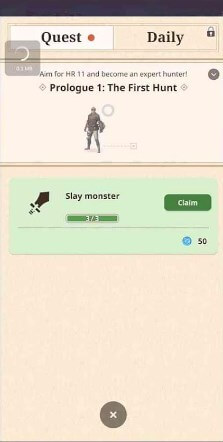 monster hunter quest