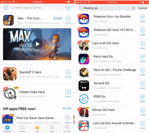 get peokemon go tweak from panda helper