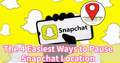 how to pause snapchat location