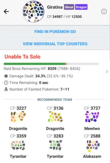 raid finder Poke Genie