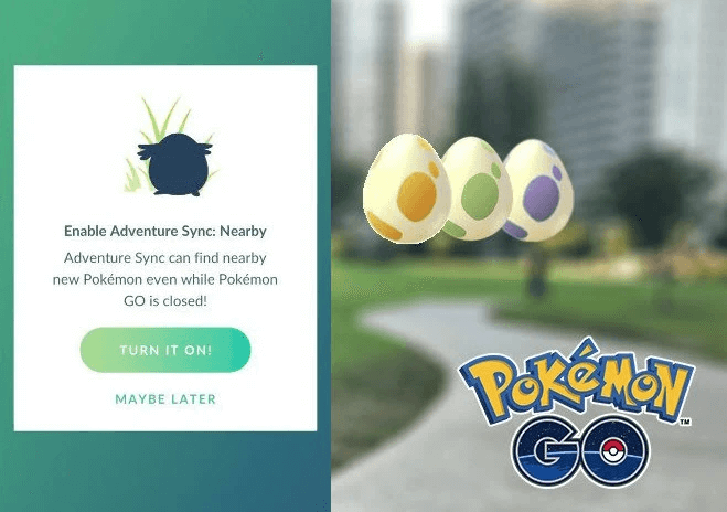 pokemon go adventure sync