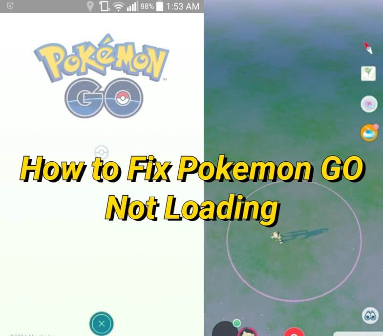 pokemon go not loading