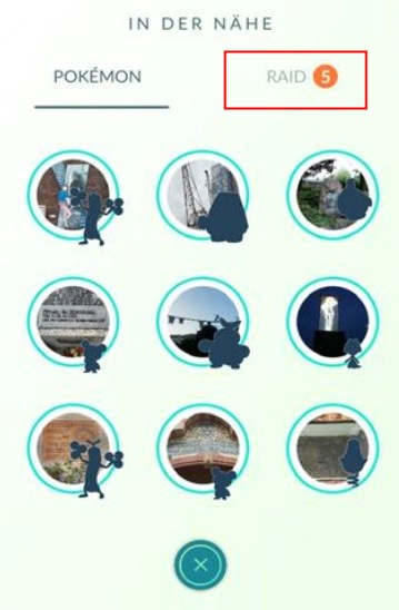 pokémon go fern raid gruppe finden
