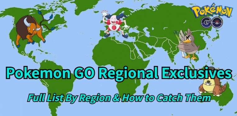 region exclusive pokemon go
