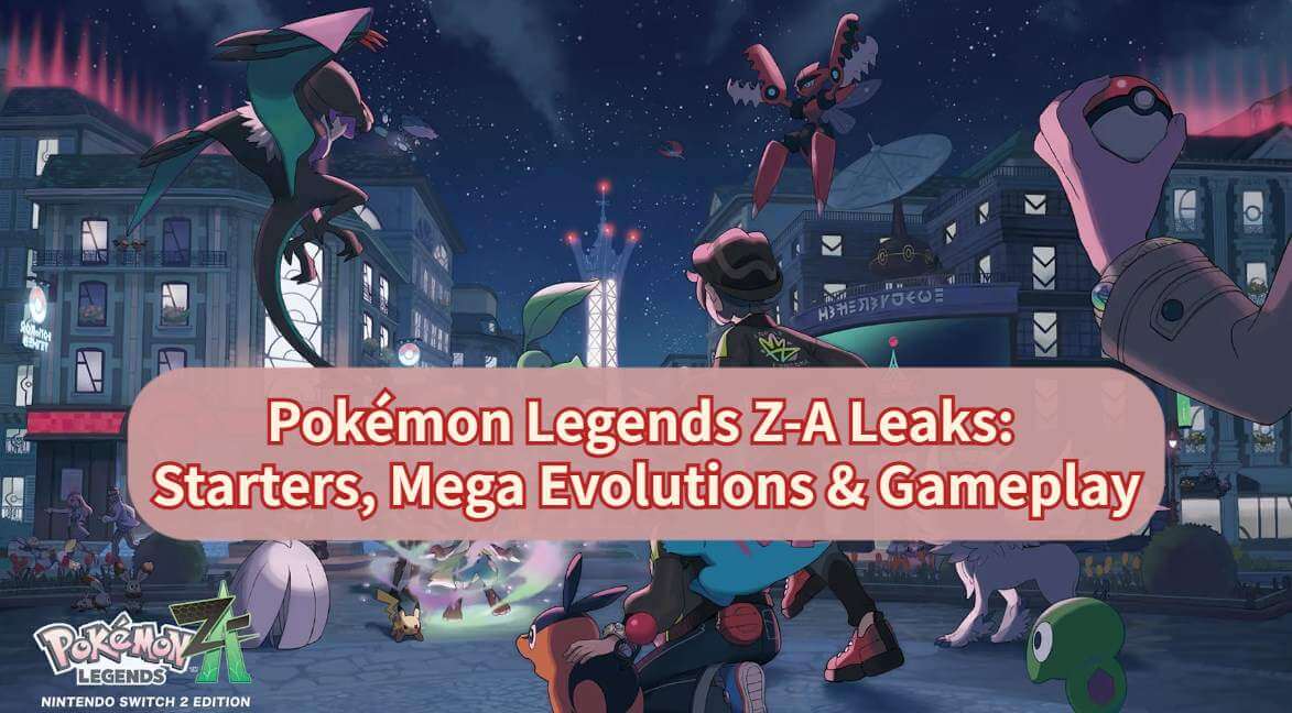pokemon legends z-a leaks