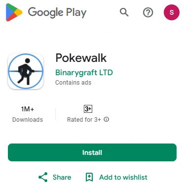 install walking hack pokewalk