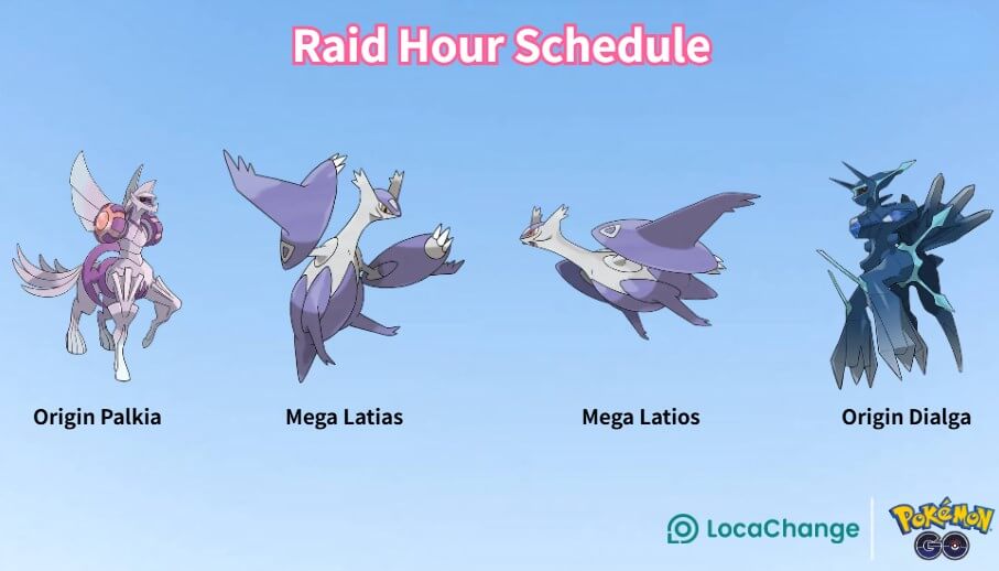 join raid hour for origin forme palkia