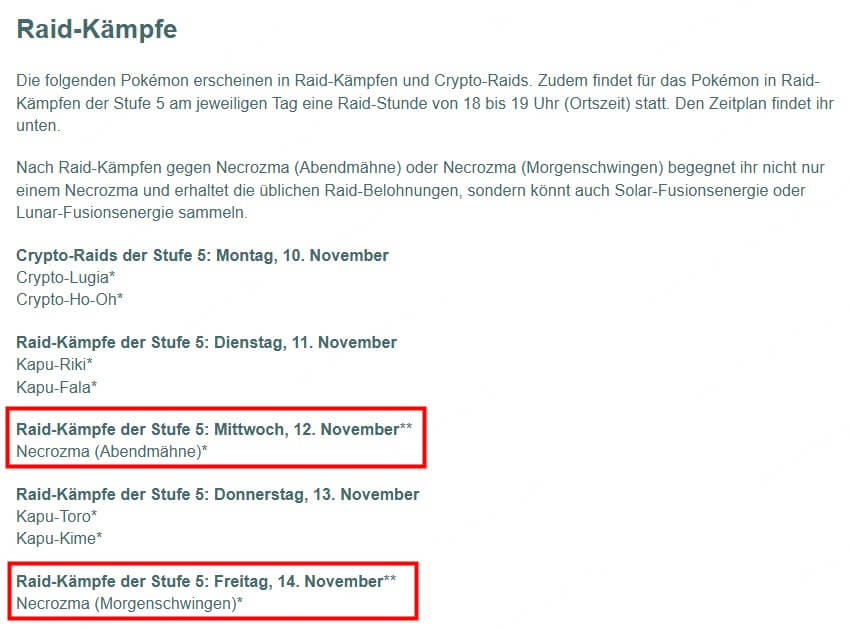 pokemon go raid kämpfe november 2025