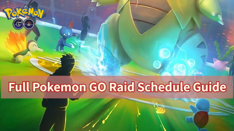 pokemon go raid schedule