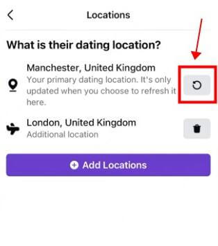 refresh primary dating location on facebook dating