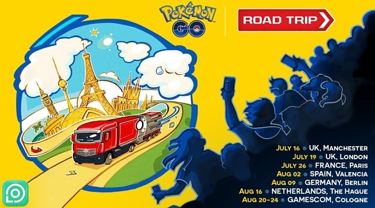 pokemon go road trip orte und zeiten