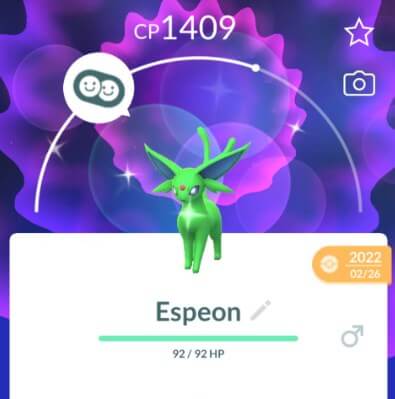 shiny eevee evolution espeon