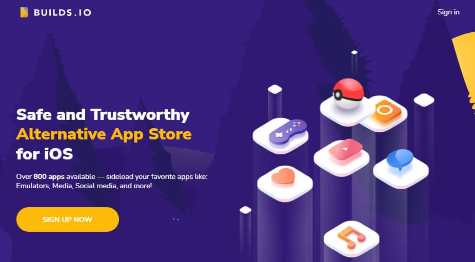 sign up for buildstore to download pokego++ ios