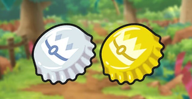 Silver Bottle Cap vs. Gold Bottle Cap