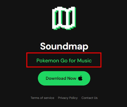 soundmap is pokemon go for music