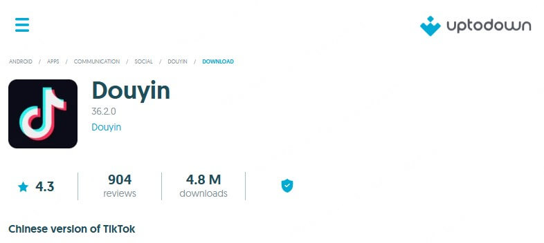 download douyin on Uptodown