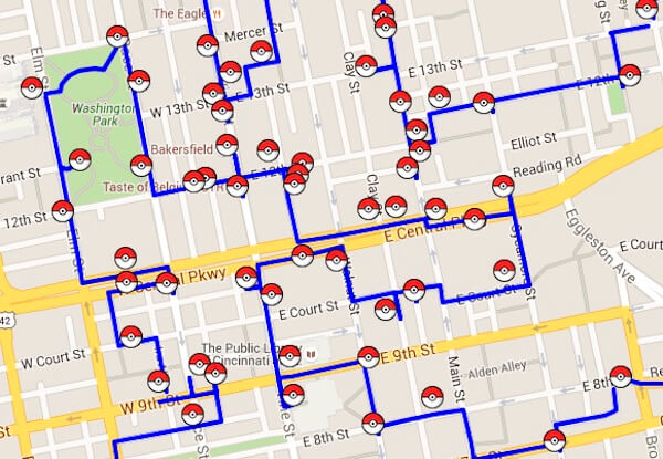 use pokestop cheat