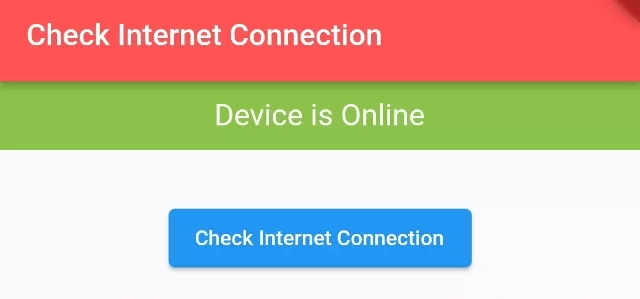 verify internet connection