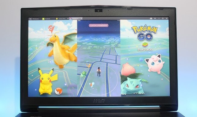 bluestacks in pokemon go