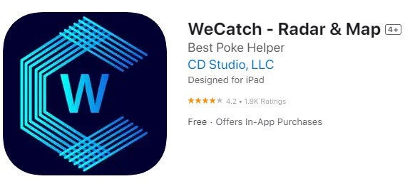 pokemon go scanner wecatch radar and map