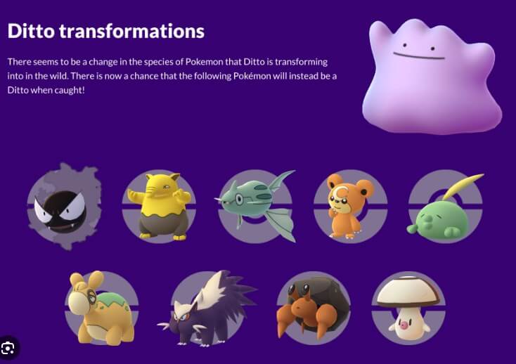 Ditto in Pokemon Go: Unlock the Elusive Transforming Pokemon