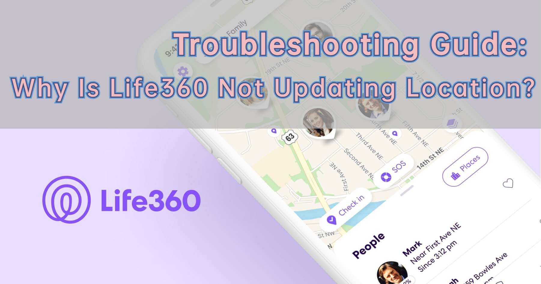 why is life 360 not updating location