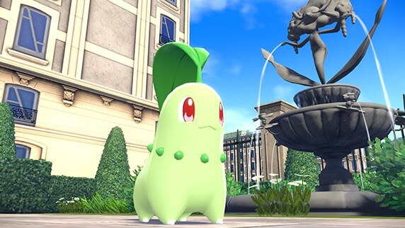 pokemon legends z-a starter chikorita