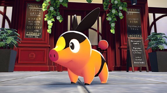 pokemon legends z-a starter tepig